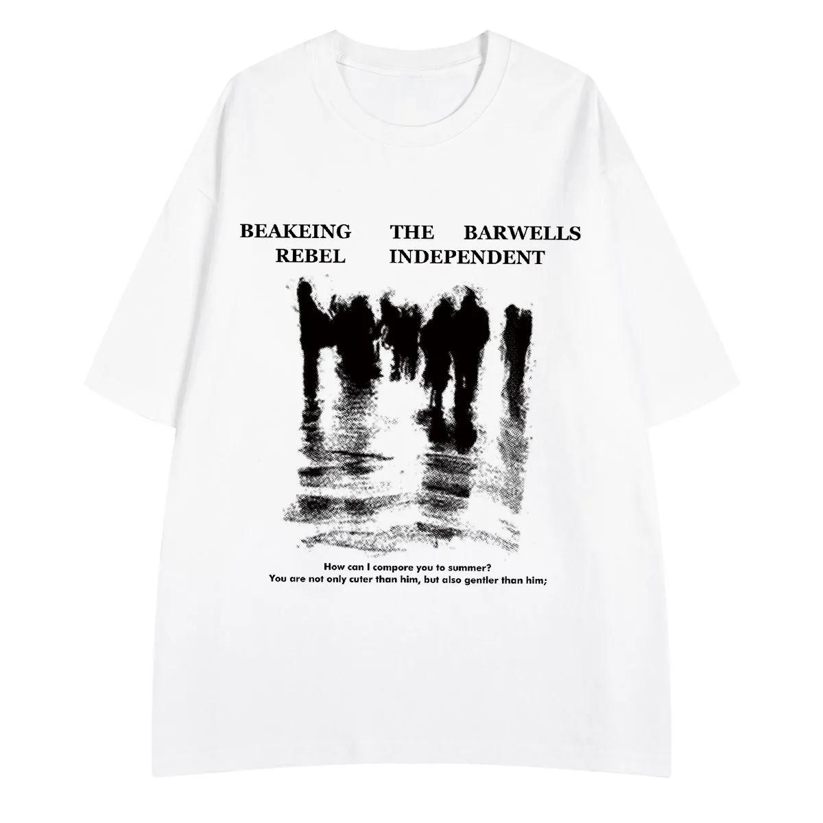 Black Shadow Character Letter T-shirt 100% Cotton T-shirt Summer Fashion Casual Comfy Short Sleeve Top Commute Crewneck T-shirt S белый
Black Shadow Character Letter T-shirt 100% Cotton T-shirt Summer Fashion Casual Comfy Short Sleeve Top Commute Crewneck T-shirt S белый