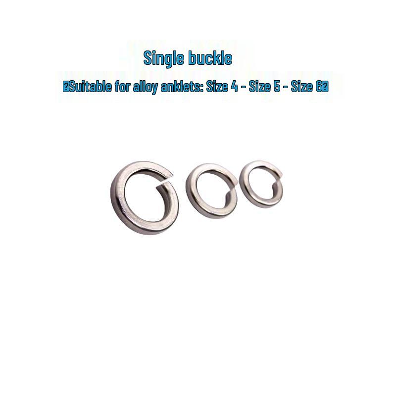 Parrot and Bird Leg Bands - Open Ring Buckle Accessories
Parrot and Bird Leg Bands - Open Ring Buckle Accessories