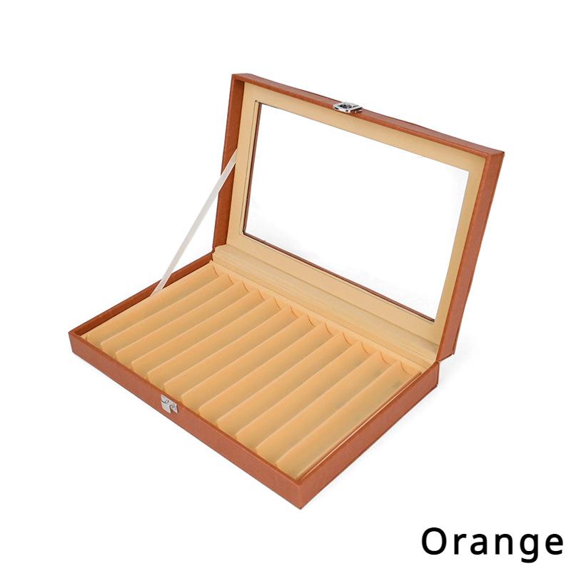 Leather Fountain Pen Display Case 1~3 Layer 12/24/36 Slot Organizer Collector Box Stationery School Office Bussiness Supples
Leather Fountain Pen Display Case 1~3 Layer 12/24/36 Slot Organizer Collector Box Stationery School Office Bussiness Supples