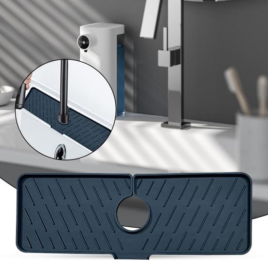 Water Drain Mat Great Eco-friendly Long Lifespan Faucet Drain Cushion Water Splash Protective Mat Kitchen Sink Protector Faucet Drain Cushion
Water Drain Mat Great Eco-friendly Long Lifespan Faucet Drain Cushion Water Splash Protective Mat Kitchen Sink Protector Faucet Drain Cushion