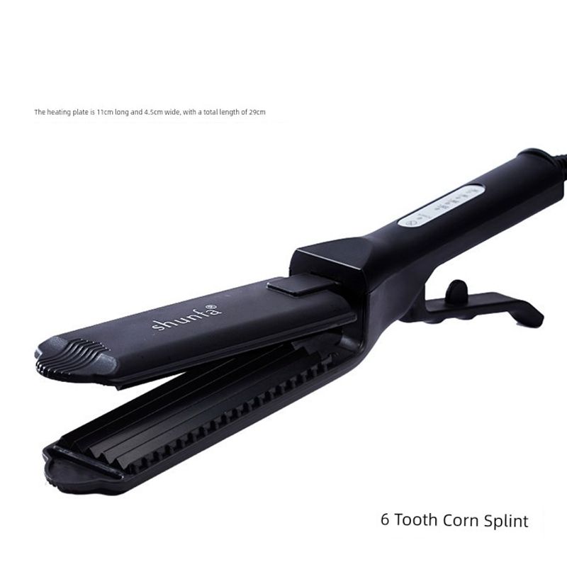 Corn Curler Electric Hair Straightener Underlay Hair Root Fluffy Corn Stigma High Cranial Top Straightener Hair Straighter Hair Saloon Dedicated Single Six-Tooth Corn Clip - (Obviously Fluffy)
Corn Curler Electric Hair Straightener Underlay Hair Root Fluffy Corn Stigma High Cranial Top Straightener Hair Straighter Hair Saloon Dedicated Single Six-Tooth Corn Clip - (Obviously Fluffy)