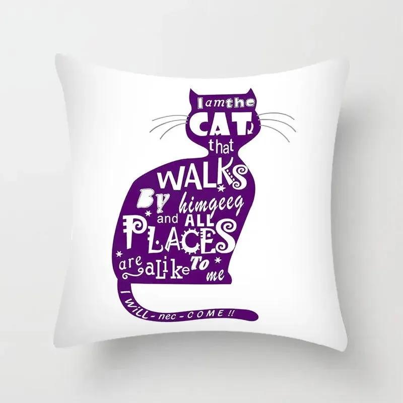 Cartoon Cute Hello Cat Pillow Cover Modern Bedroom Sofa Cushion Cover Animal Design Home Decorative Polyester Pillow Covers 30x30cm сірий колір
Cartoon Cute Hello Cat Pillow Cover Modern Bedroom Sofa Cushion Cover Animal Design Home Decorative Polyester Pillow Covers 30x30cm сірий колір