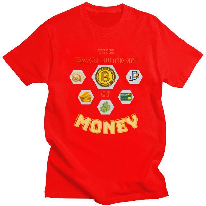 The Evolution Of Money T Shirts Men Crypto Bitcoin Gift Tshirt Streetwear Tee Tops For Husband Pure Cotton Slim Fit Tshirts S
The Evolution Of Money T Shirts Men Crypto Bitcoin Gift Tshirt Streetwear Tee Tops For Husband Pure Cotton Slim Fit Tshirts S