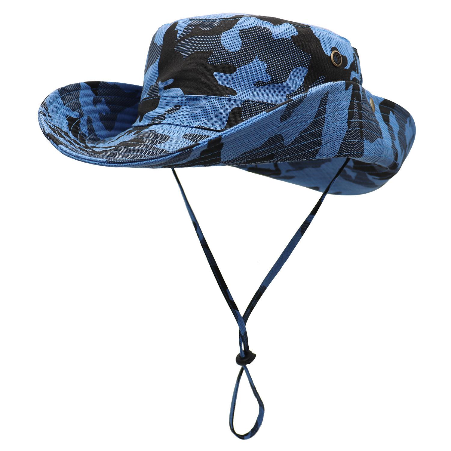 Camouflage big brim sun hat outdoor sun protection bucket hat UV protection sun hat fishing jungle hat sun protection adjustable
Camouflage big brim sun hat outdoor sun protection bucket hat UV protection sun hat fishing jungle hat sun protection adjustable