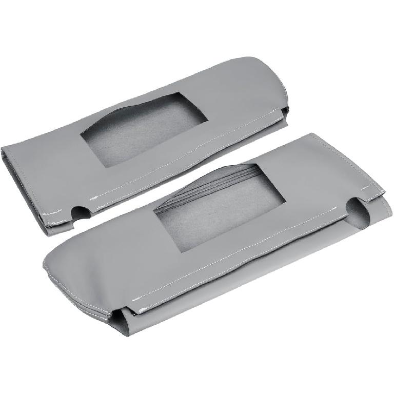 Sun Visor Replacement Cover,2PCS Sun Visor Cover Skin Replacement Fits for Chevy Suburban 1995-1999,Microfiber Leather Sun Visor Cover Skin,Beige For Chevy Suburban 1995-1
Sun Visor Replacement Cover,2PCS Sun Visor Cover Skin Replacement Fits for Chevy Suburban 1995-1999,Microfiber Leather Sun Visor Cover Skin,Beige For Chevy Suburban 1995-1