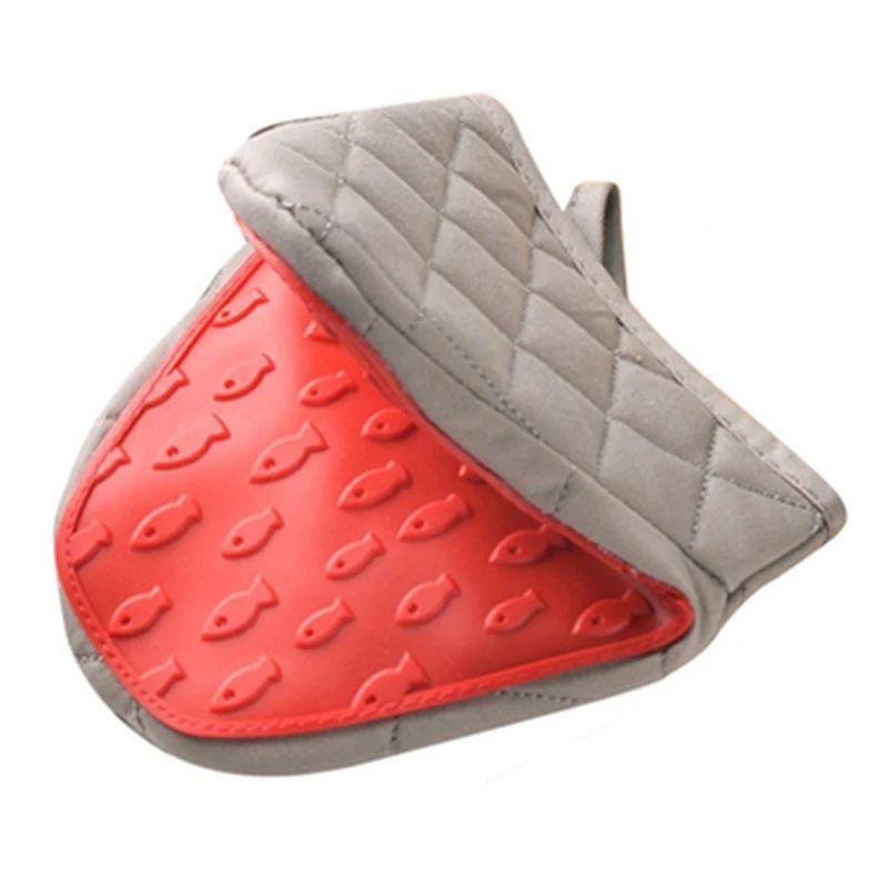 Fish Shaped Silicone Anti Scald Oven Gloves, Kitchen Tray Cutlery Rack, Oven Gloves, Multi-purpose, Convenient and Practical красный
Fish Shaped Silicone Anti Scald Oven Gloves, Kitchen Tray Cutlery Rack, Oven Gloves, Multi-purpose, Convenient and Practical красный