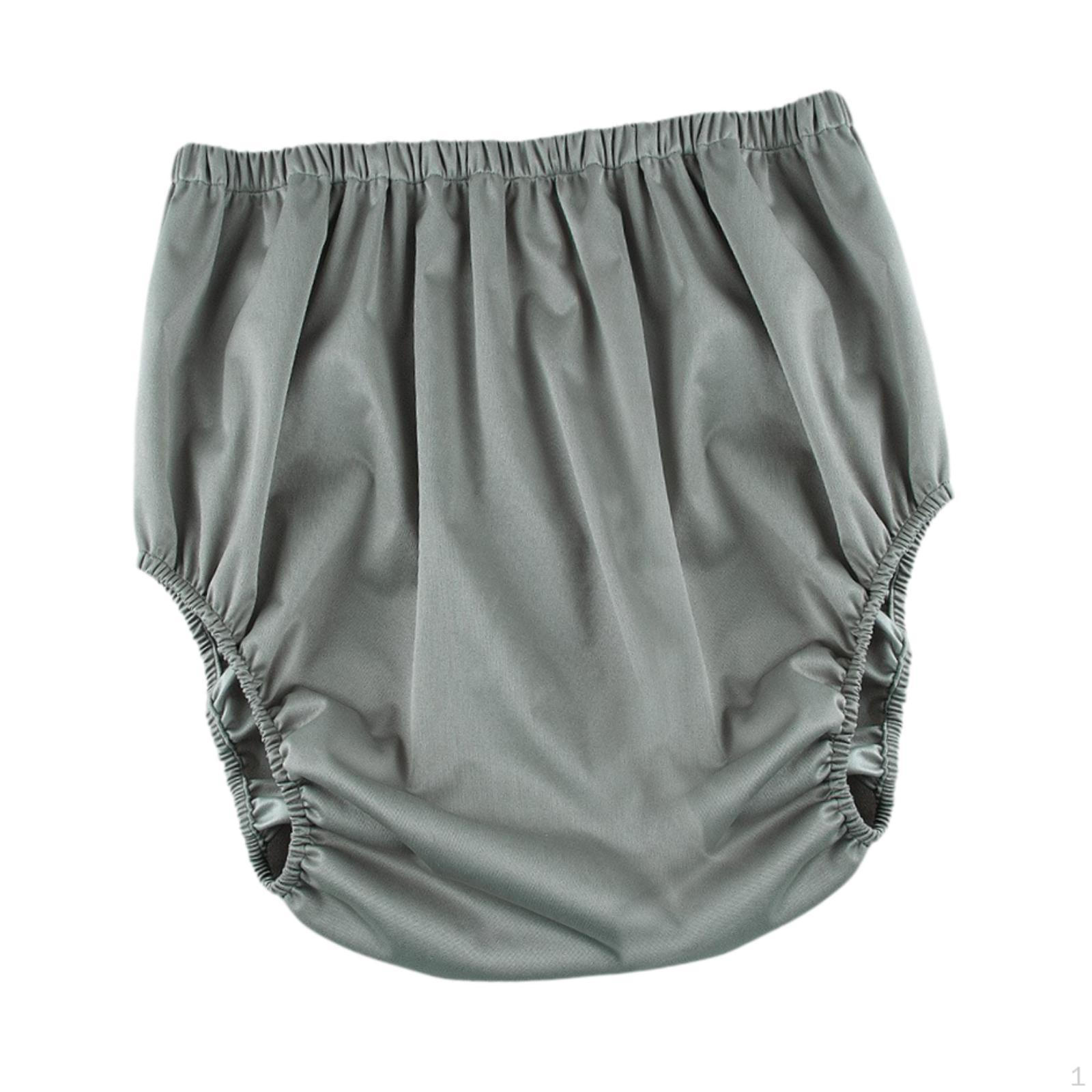 Взрослый подгузник-трусы, Непромокаемое нижнее белье для мужчин и женщин, Стираемые серые штаны (опционально) S
Взрослый подгузник-трусы, Непромокаемое нижнее белье для мужчин и женщин, Стираемые серые штаны (опционально) S