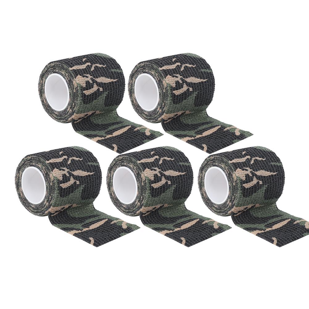 (5Pcs Set) SelfAdhesive NonWoven Outdoor Strench Tape Hunting Camouflage Tapes(Camouflage des bois )
(5Pcs Set) SelfAdhesive NonWoven Outdoor Strench Tape Hunting Camouflage Tapes(Camouflage des bois )