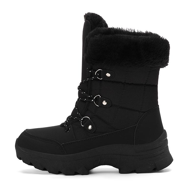 Winter Snow Boots for Couples Slip-Resistant Outdoor Waterproof Mid-Calf Boots With Warm Faux Fur Lining Fashionable and Trendy 42 чорний
Winter Snow Boots for Couples Slip-Resistant Outdoor Waterproof Mid-Calf Boots With Warm Faux Fur Lining Fashionable and Trendy 42 чорний