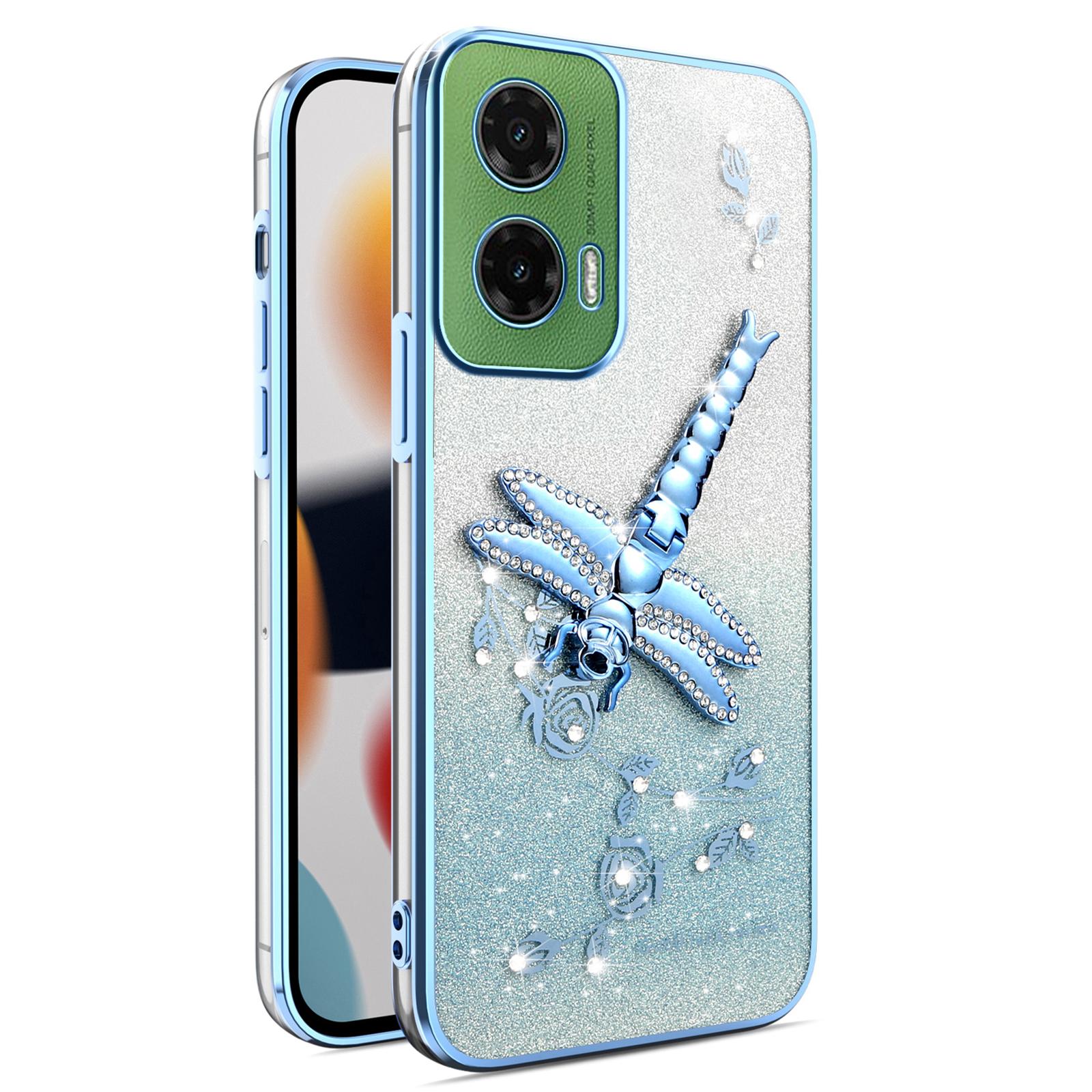 KADEM Case For Motorola Moto G45 5G/G35 5G/G34 5GDragonfly Kickstand TPU Flowers Glitter Phone Cover Blue
KADEM Case For Motorola Moto G45 5G/G35 5G/G34 5GDragonfly Kickstand TPU Flowers Glitter Phone Cover Blue