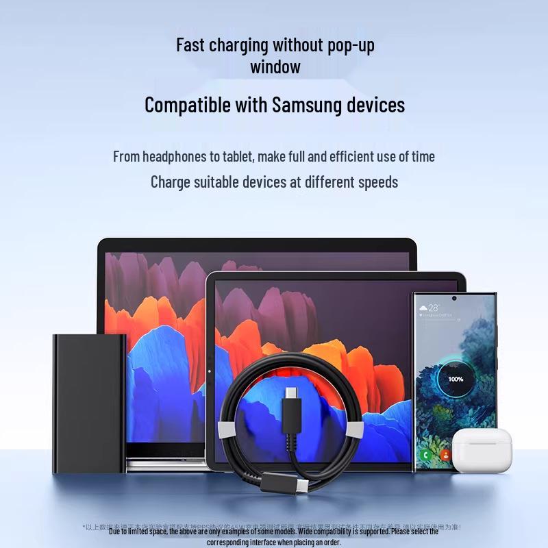 Samsung Galaxy Note20 Dual Type-C 5A PD Fast Charging Cable 45W 1m Black
Samsung Galaxy Note20 Dual Type-C 5A PD Fast Charging Cable 45W 1m Black
