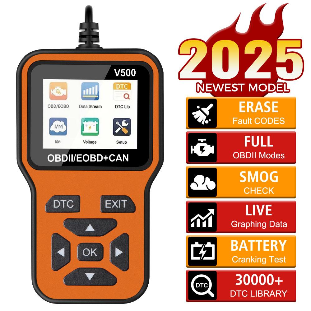 Код неисправности Считыватель кодов Сканер OBD II Проверка системы двигателя Сброс/Удаление кодов V500 Автомобильные диагностические инструменты OBD2 Тестер аккумулятора Универсальный красный
Код неисправности Считыватель кодов Сканер OBD II Проверка системы двигателя Сброс/Удаление кодов V500 Автомобильные диагностические инструменты OBD2 Тестер аккумулятора Универсальный красный