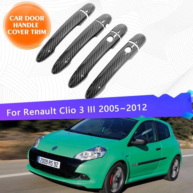 Хромированная накладка на дверную ручку автомобиля для Renault Clio 3 III 2005 ~ 2012, набор с защитой от царапин, хромированный стиль, внешние детали, аксессуары Metallic Silver 4pcs
Хромированная накладка на дверную ручку автомобиля для Renault Clio 3 III 2005 ~ 2012, набор с защитой от царапин, хромированный стиль, внешние детали, аксессуары Metallic Silver 4pcs