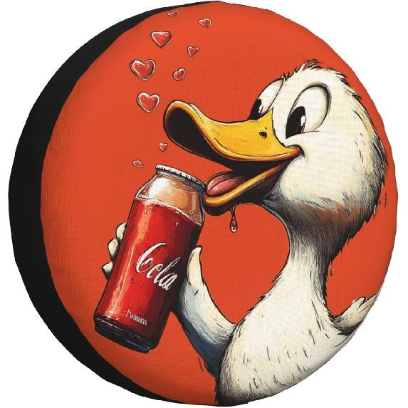 Funny Duck Spare Tire Cover Universal Wheel Protector Cute Duck Tire Covers for Truck Rv SUV Travel Trailer Camping 17 Inch 14 inch
Funny Duck Spare Tire Cover Universal Wheel Protector Cute Duck Tire Covers for Truck Rv SUV Travel Trailer Camping 17 Inch 14 inch