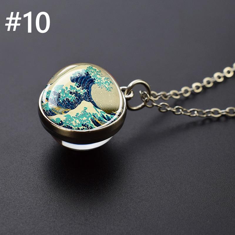 Ожерелье с подвеской в виде масляной живописи Ван Гога, креативная художественная картина маслом, стеклянный хрустальный шар, подвеска, подвесное ожерелье, подарок для женщин и девочек
Ожерелье с подвеской в виде масляной живописи Ван Гога, креативная художественная картина маслом, стеклянный хрустальный шар, подвеска, подвесное ожерелье, подарок для женщин и девочек