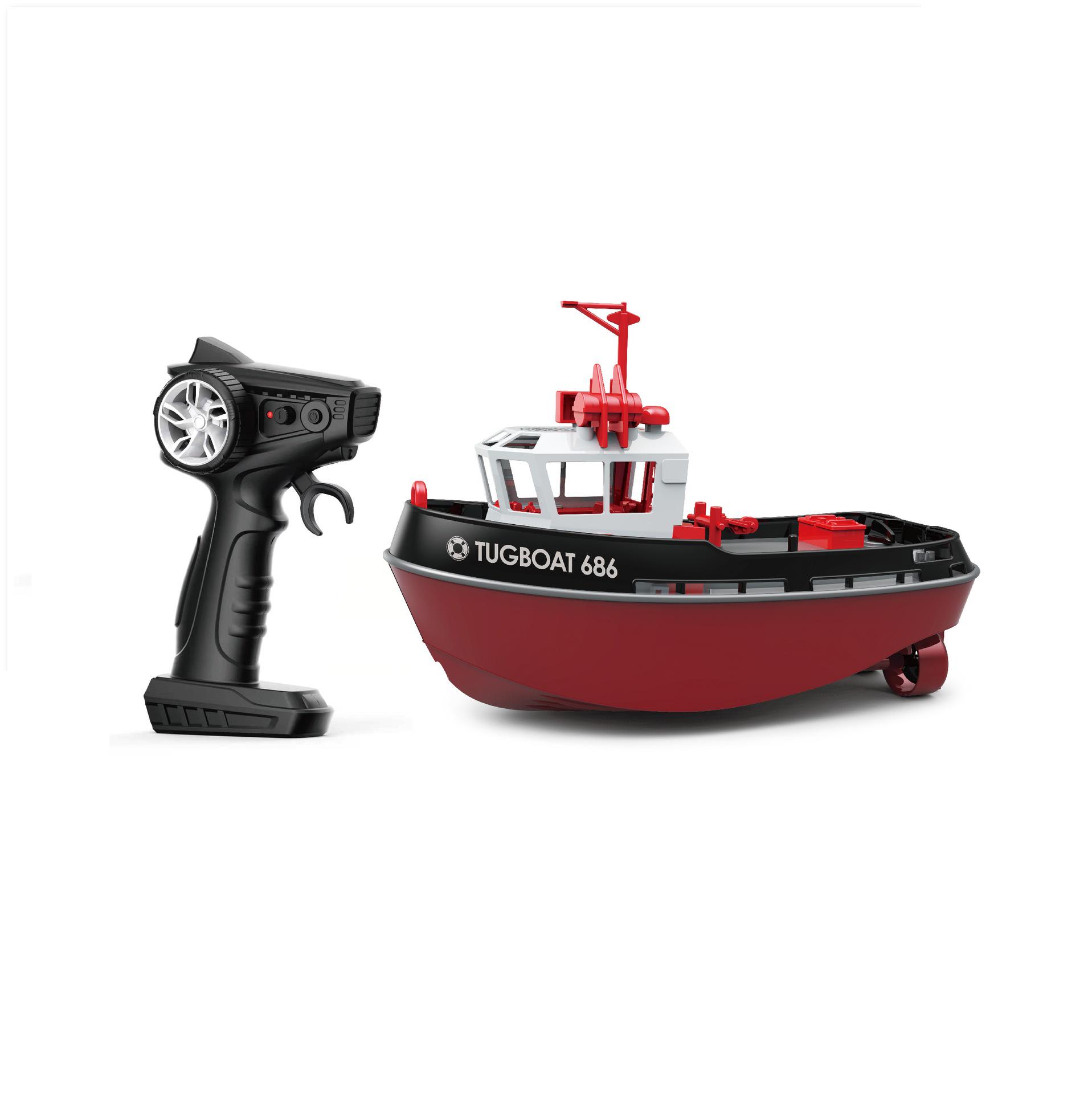 2.4GHz Dual Motor Electric Tugboat Toy with 1:72 Scale Remote Control чорний
2.4GHz Dual Motor Electric Tugboat Toy with 1:72 Scale Remote Control чорний