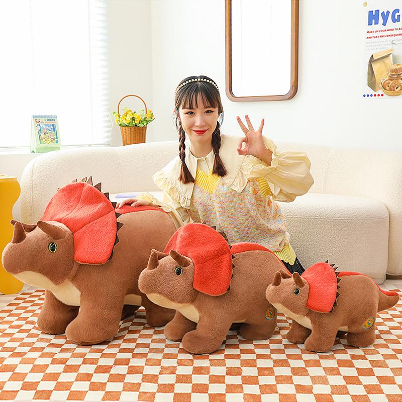 Simulation Dinosaur Doll Doll Triceratops Plush Toy Doll For Children S Birthday Gift 50cm
Simulation Dinosaur Doll Doll Triceratops Plush Toy Doll For Children S Birthday Gift 50cm