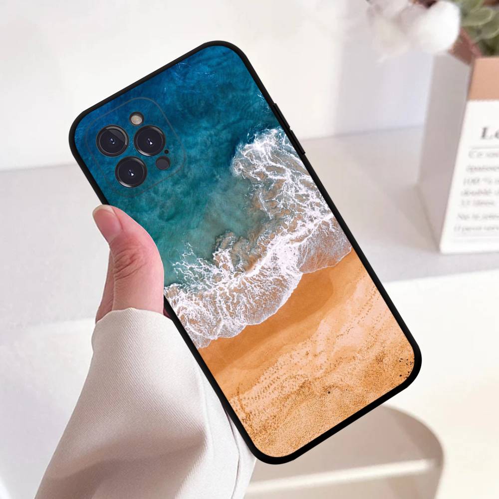 Sea blue Sky beach Anime Black Soft Silicone Phone Case For Iphone17 Air 16 15 14 13 12 11 Mini Pro Max Plus iPhone 12 pro
Sea blue Sky beach Anime Black Soft Silicone Phone Case For Iphone17 Air 16 15 14 13 12 11 Mini Pro Max Plus iPhone 12 pro