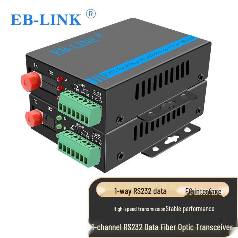 EB-LINK Industrial Serial Data Fiber Optic Transceivers
EB-LINK Industrial Serial Data Fiber Optic Transceivers