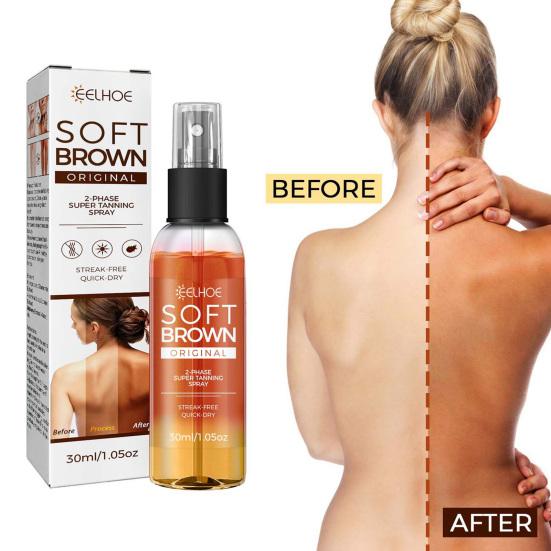 30ML Tanning Spray Waterproof Gentle Quick-dry Easily Absorb Brighten Skin Tone Sunscreen Liquid for Unisex
30ML Tanning Spray Waterproof Gentle Quick-dry Easily Absorb Brighten Skin Tone Sunscreen Liquid for Unisex