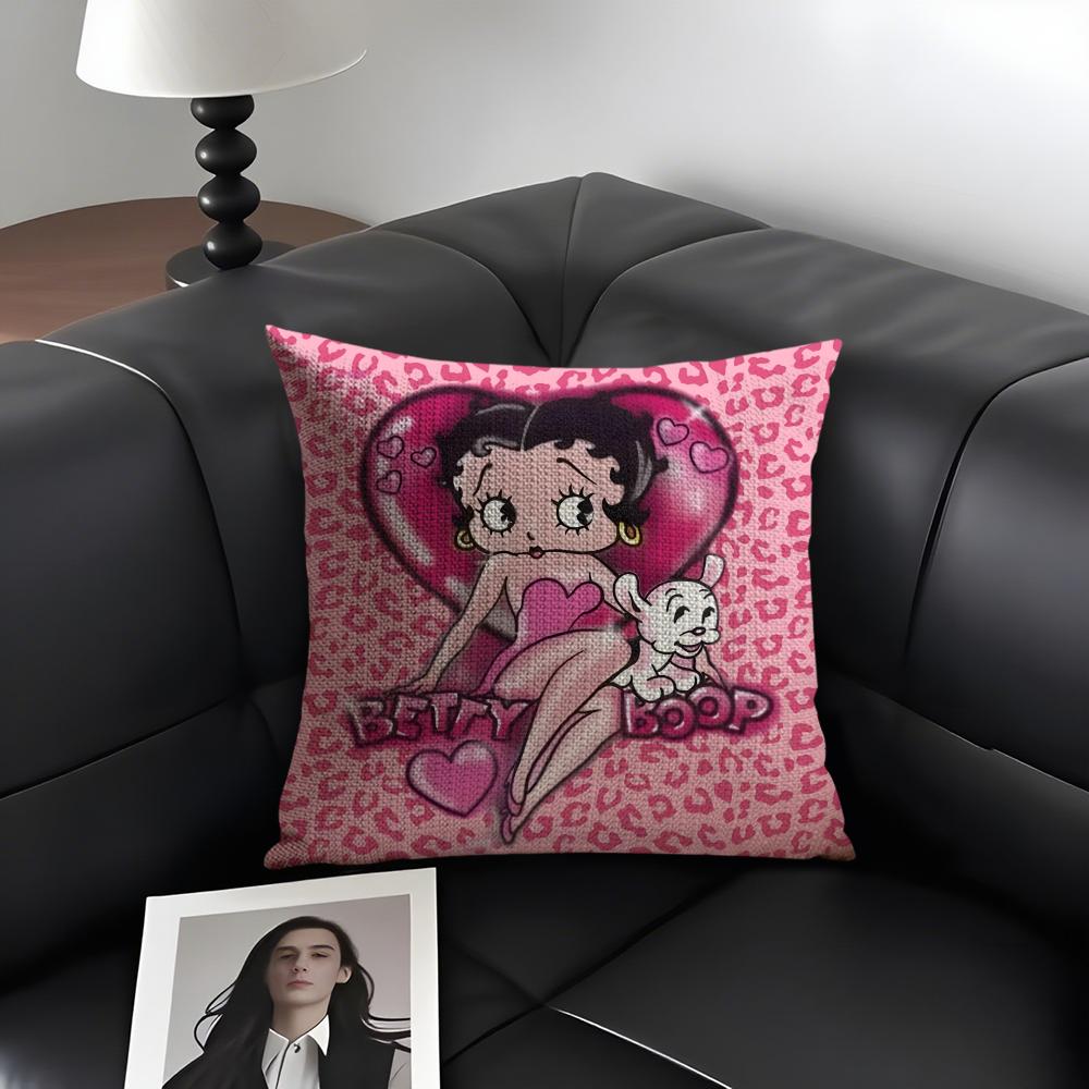 BBetty BoopP Fashion Cushion Cover Natural Linen Organic Fabric DoubleSided Printing Sofa Home Decor Gift Pillow Case 30x30cm
BBetty BoopP Fashion Cushion Cover Natural Linen Organic Fabric DoubleSided Printing Sofa Home Decor Gift Pillow Case 30x30cm