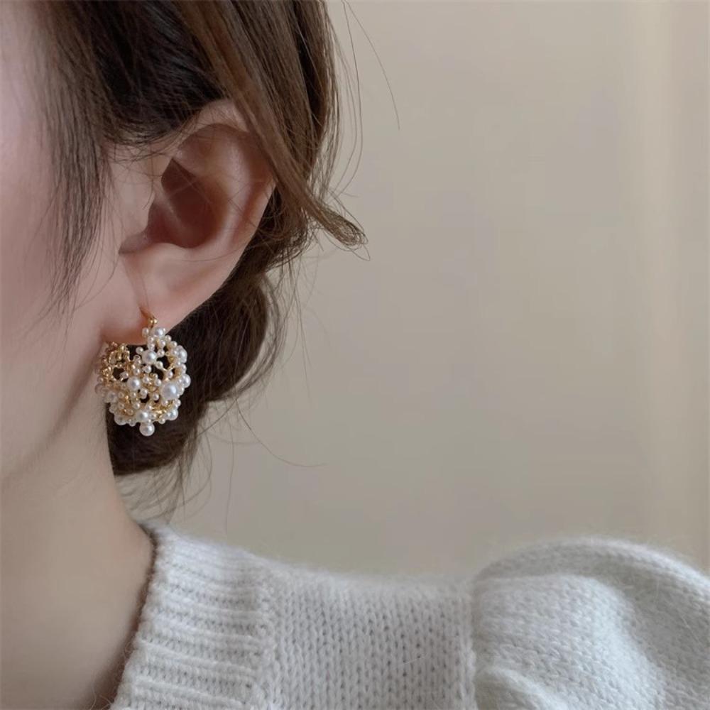 Pearl Ear Buckle Pearl Earrings Personality Ear Hook Korean Style Drop Earrings Party золотий
Pearl Ear Buckle Pearl Earrings Personality Ear Hook Korean Style Drop Earrings Party золотий