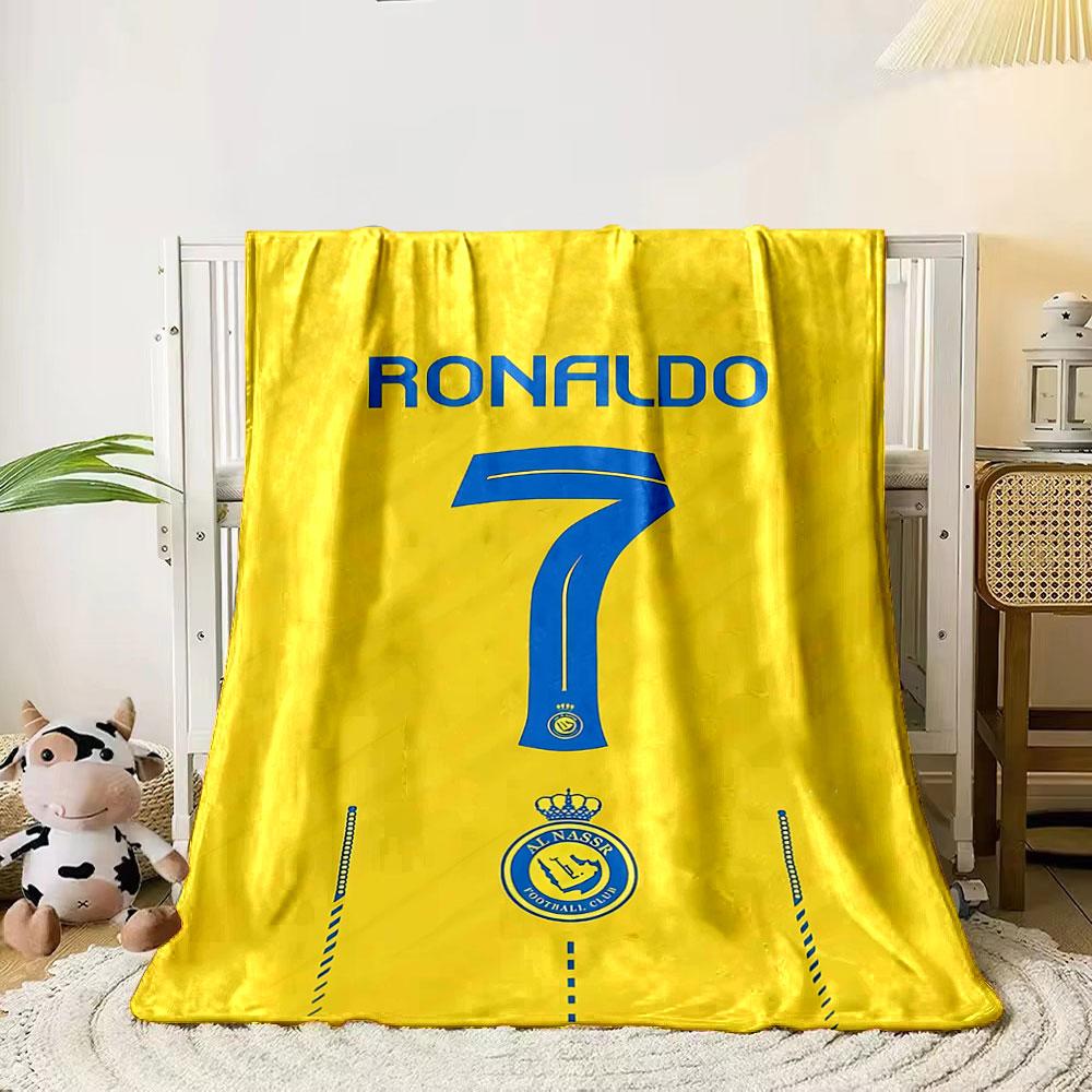 Bold blue text and number 7 on a yellow background with Al-Nassr logo. for all seasons blanket lunch break throw gift 80cm x 120cm
Bold blue text and number 7 on a yellow background with Al-Nassr logo. for all seasons blanket lunch break throw gift 80cm x 120cm