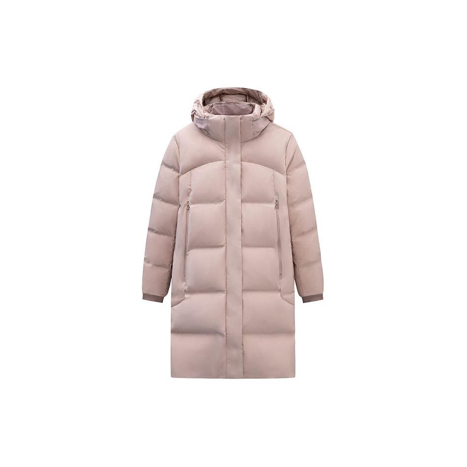 Anta All-Weather Series Solid Color Mid-Length Warm Hooded Down Jacket Women Outerwear Smoke-Pink 162410901-3 2XL
Anta All-Weather Series Solid Color Mid-Length Warm Hooded Down Jacket Women Outerwear Smoke-Pink 162410901-3 2XL