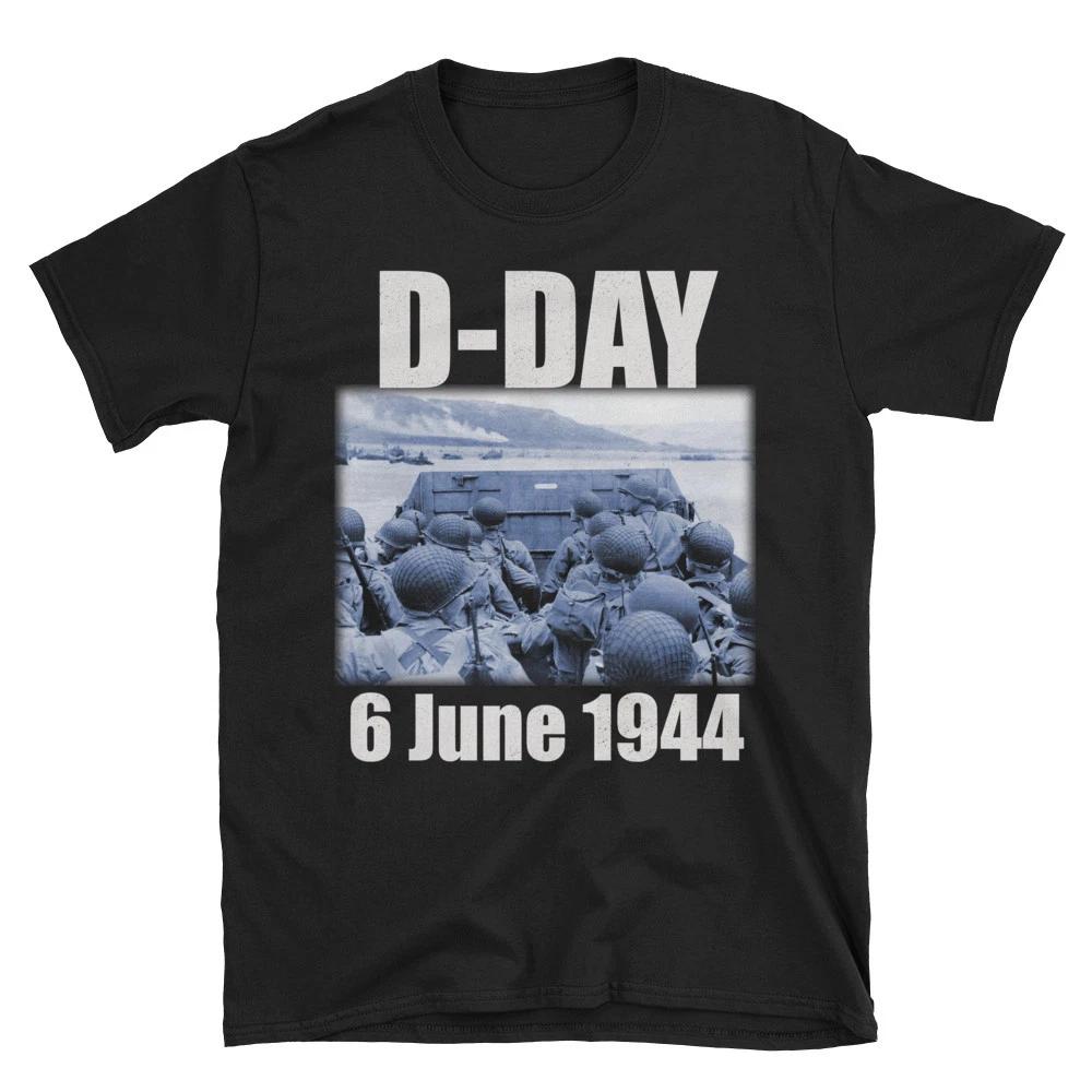 Nice Design Normandy Landings Invasion D-Day Short-Sleeve Unisex T-Shirt Black S
Nice Design Normandy Landings Invasion D-Day Short-Sleeve Unisex T-Shirt Black S