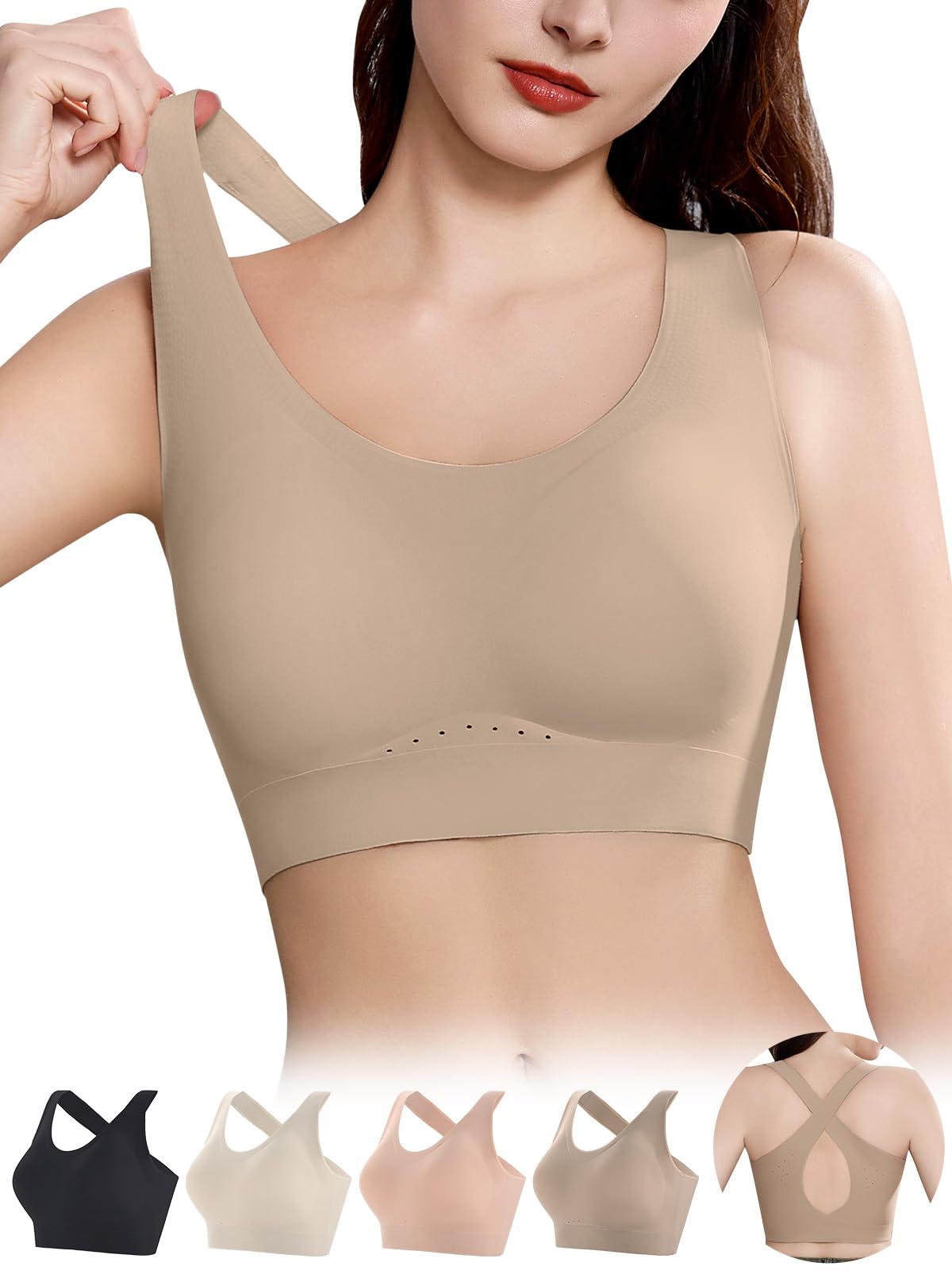 Veimia Sports Спортивный дизайн с топом для йоги для высокой идеальной посадки, удобный, с чашечками, бюстгальтер без колебаний, конструкция X-образной формы с высоким вырезом под мышками, женский, дышащий,
Veimia Sports Спортивный дизайн с топом для йоги для высокой идеальной посадки, удобный, с чашечками, бюстгальтер без колебаний, конструкция X-образной формы с высоким вырезом под мышками, женский, дышащий,