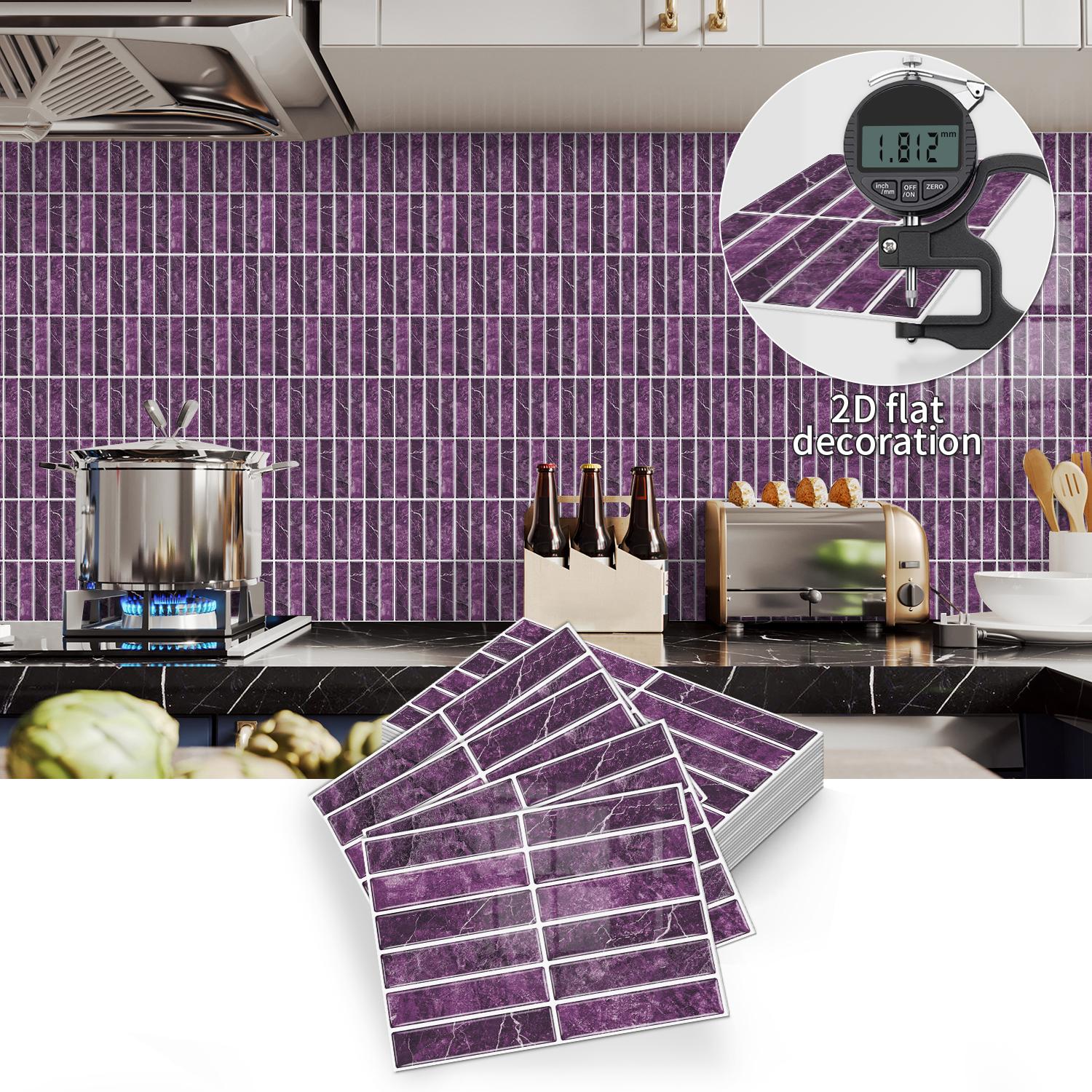 Self-adhesive tile decals, peel-and-stick tile stickers, splash-proof wall decor for kitchens and bathrooms, bedroom decor (as the picture,20pcs)
Self-adhesive tile decals, peel-and-stick tile stickers, splash-proof wall decor for kitchens and bathrooms, bedroom decor (as the picture,20pcs)