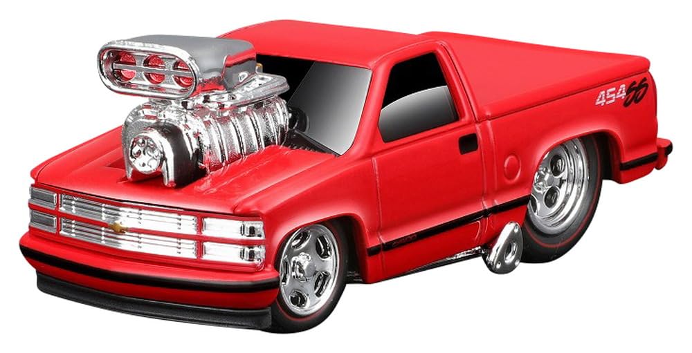 Maisto Muscle Machines Series MM Chevrolet 454 SS Red Завершенный продукт MS15572R 1/64
Maisto Muscle Machines Series MM Chevrolet 454 SS Red Завершенный продукт MS15572R 1/64