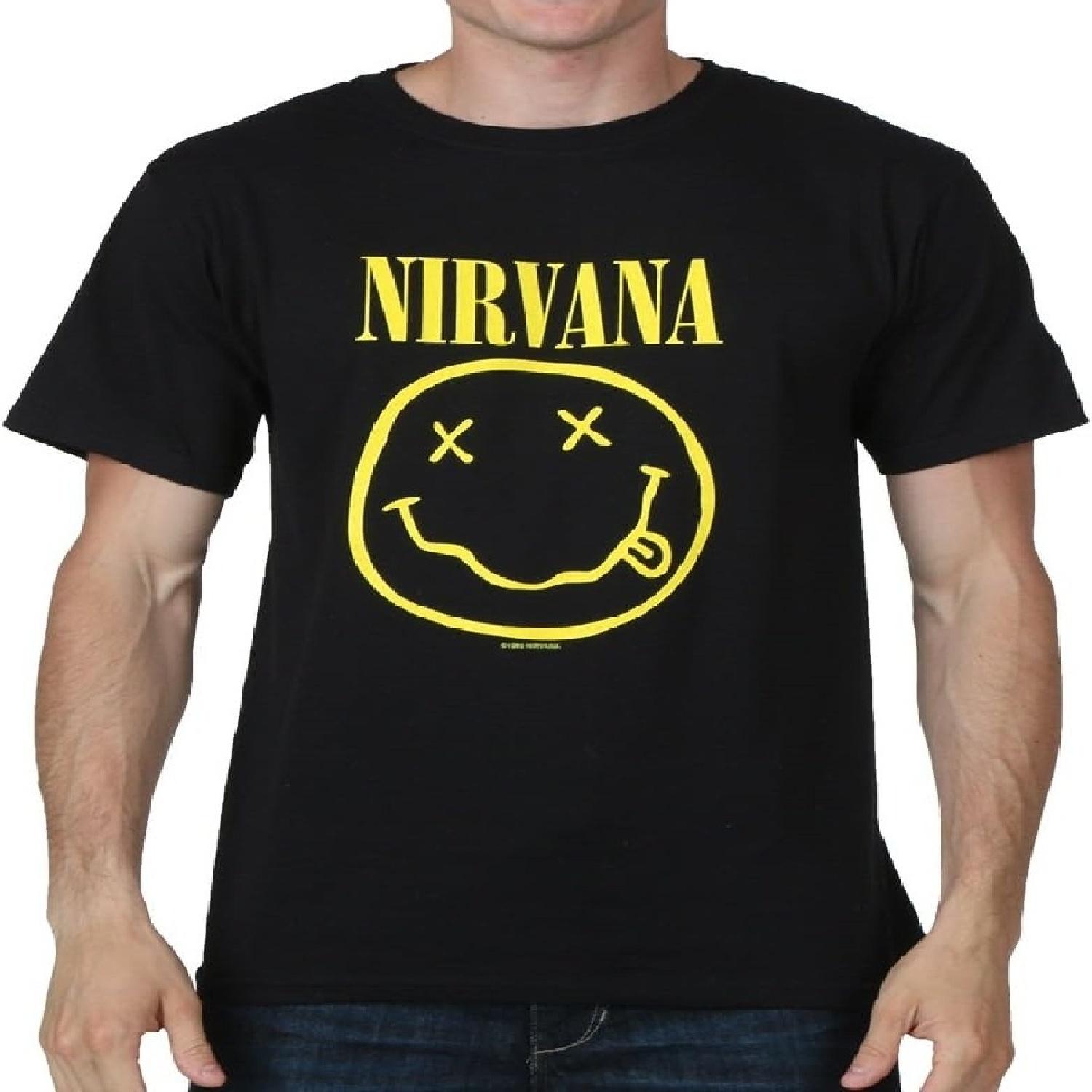 FEA Men s Standard Nirvana Smiley Logo Double Sided T-Shirt, Black, X-Large XXXXXL чорний
FEA Men s Standard Nirvana Smiley Logo Double Sided T-Shirt, Black, X-Large XXXXXL чорний