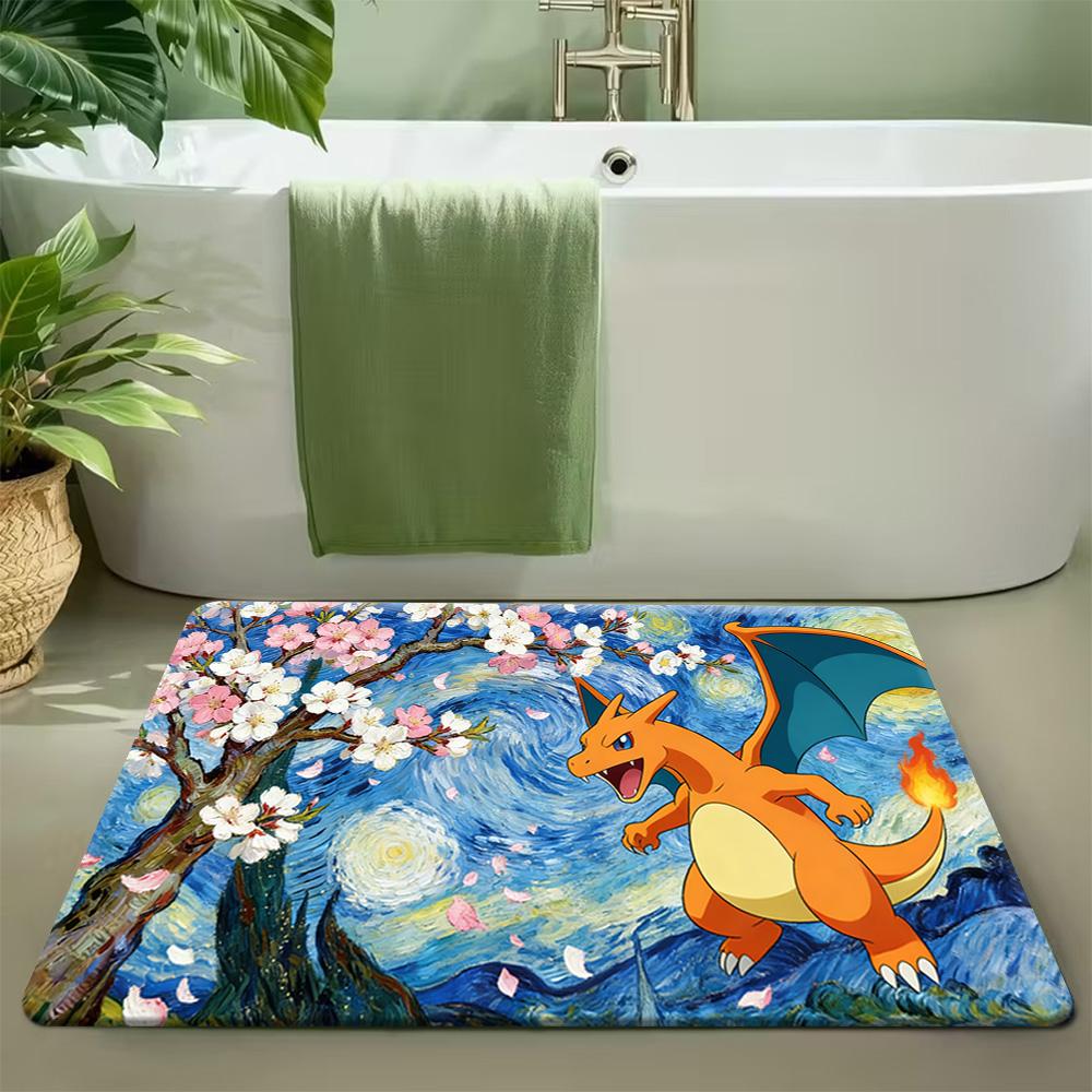 Pokemon Gengar in Van Gogh s Starry Night Style Print Non-slip Doormat, Soft Absorbent Floor Rug for Home Decor 40cm x 60cm
Pokemon Gengar in Van Gogh s Starry Night Style Print Non-slip Doormat, Soft Absorbent Floor Rug for Home Decor 40cm x 60cm