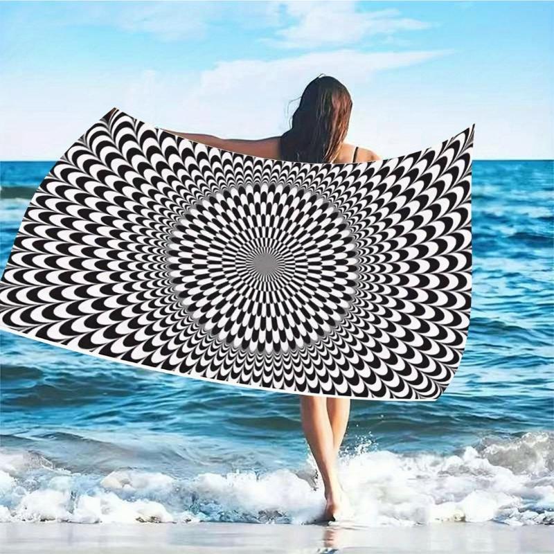 1pc 3D HD Digital Print Beach Towel - Soft, Absorbent, Non-Slip Quick-Dry Polyester Bath Towel for Pool, Travel & Swimming W40*H60(CM)
1pc 3D HD Digital Print Beach Towel - Soft, Absorbent, Non-Slip Quick-Dry Polyester Bath Towel for Pool, Travel & Swimming W40*H60(CM)