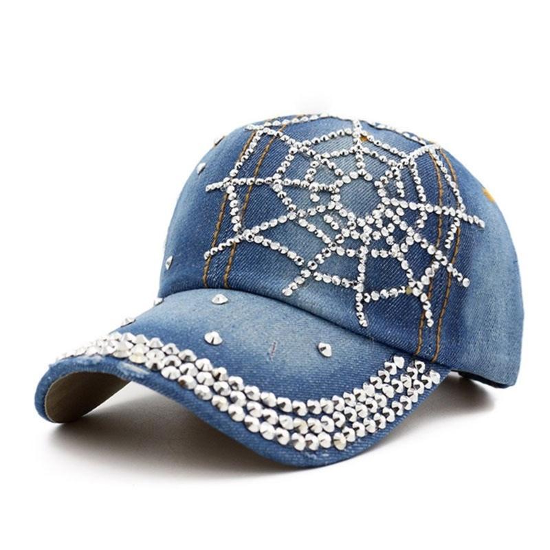 Rhinestones Baseball Hat Fashion Denims Hat Women Retros Street Hat Sunshades Hat for Fashion Enthusiasts 1
Rhinestones Baseball Hat Fashion Denims Hat Women Retros Street Hat Sunshades Hat for Fashion Enthusiasts 1