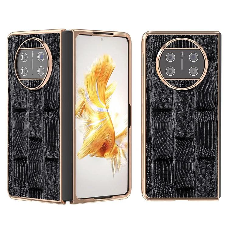 Для Huawei Mate X3 5G Маджонг Текстурный противоскользящий чехол из натуральной коровьей кожи ПК Гальванический чехол для телефона
Для Huawei Mate X3 5G Маджонг Текстурный противоскользящий чехол из натуральной коровьей кожи ПК Гальванический чехол для телефона