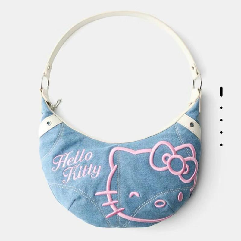 HelloKitty Denim Embroidered Underarm Bag Crossbody Bag Women s 2025 Winter New Croissant Bag Women s Denim Bag
HelloKitty Denim Embroidered Underarm Bag Crossbody Bag Women s 2025 Winter New Croissant Bag Women s Denim Bag