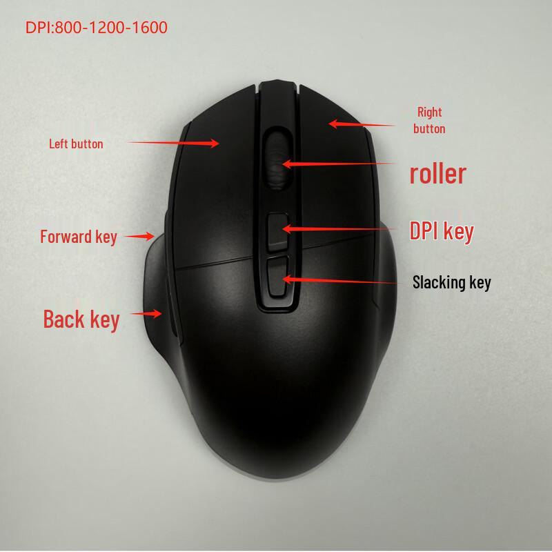 MKESPN Carbon Fiber 12800DPI Tri-Mode Wireless Gaming Mouse
MKESPN Carbon Fiber 12800DPI Tri-Mode Wireless Gaming Mouse