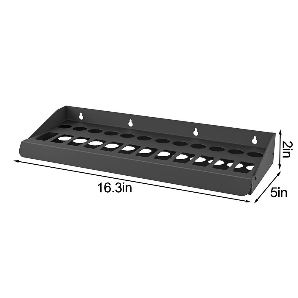Heavy duty wall mounted tool storage racks 2pcs metal organizer for screwdrivers and pliers garage and workshop China Mainland
Heavy duty wall mounted tool storage racks 2pcs metal organizer for screwdrivers and pliers garage and workshop China Mainland
