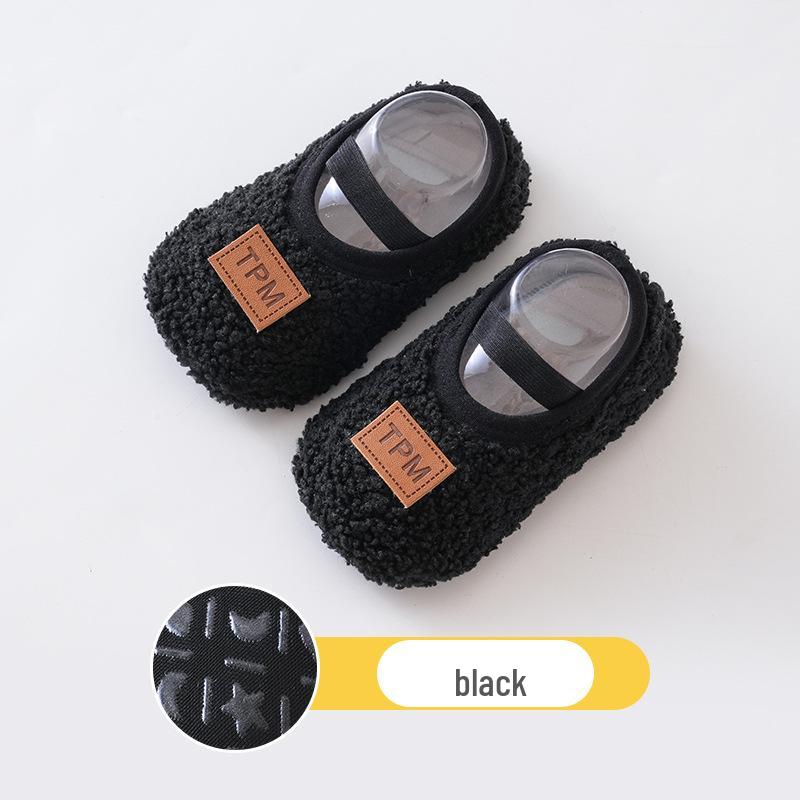 Kids Non-Slip Velvet-Enhanced Warm Indoor Floor Socks Large чорний
Kids Non-Slip Velvet-Enhanced Warm Indoor Floor Socks Large чорний
