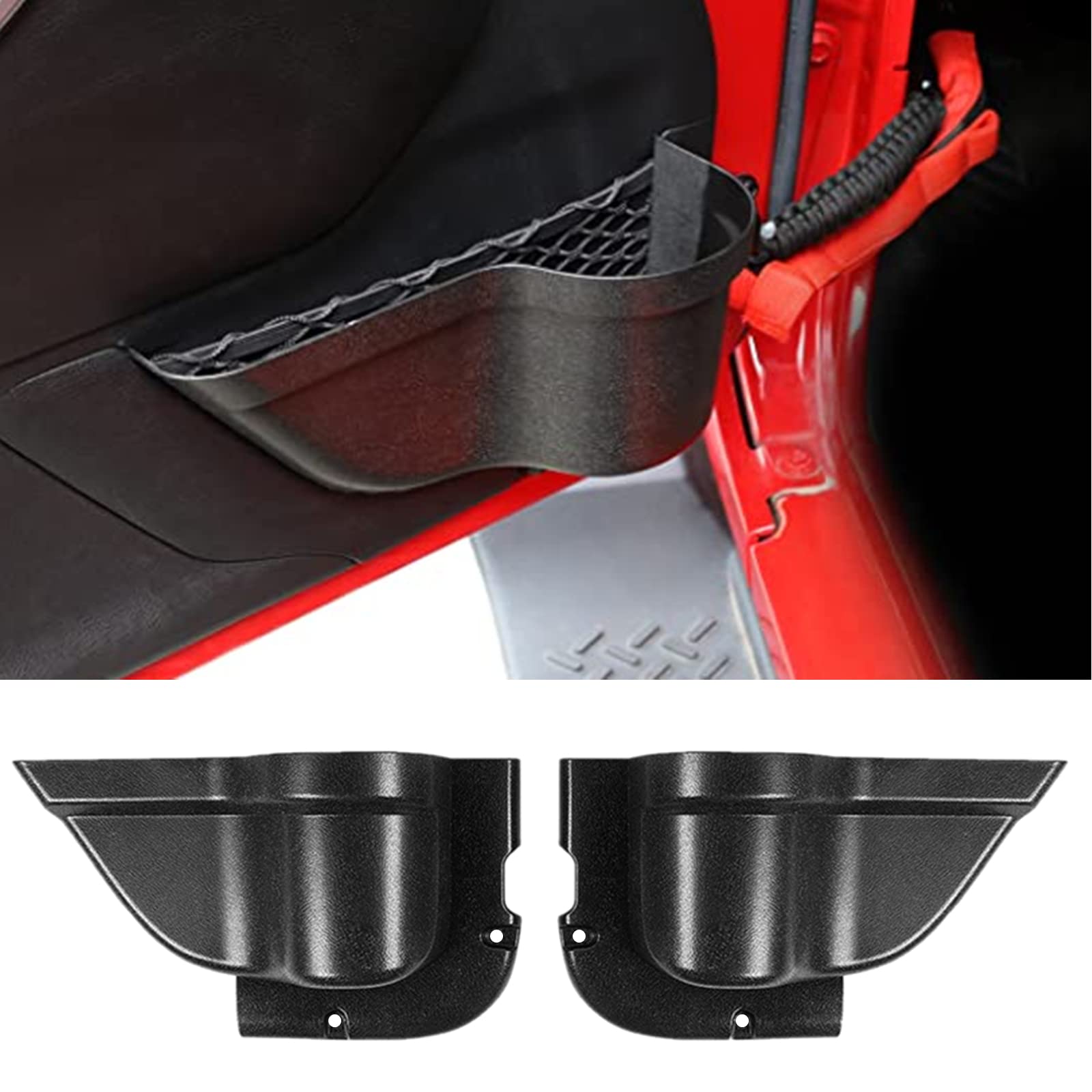 RESTBONE Door Pocket Storage Organizer Front Door Net Pocket Tray Box Interior Accessories for Door Jeep Wrangler JK JKU Sport X Sahara Rubicon
RESTBONE Door Pocket Storage Organizer Front Door Net Pocket Tray Box Interior Accessories for Door Jeep Wrangler JK JKU Sport X Sahara Rubicon