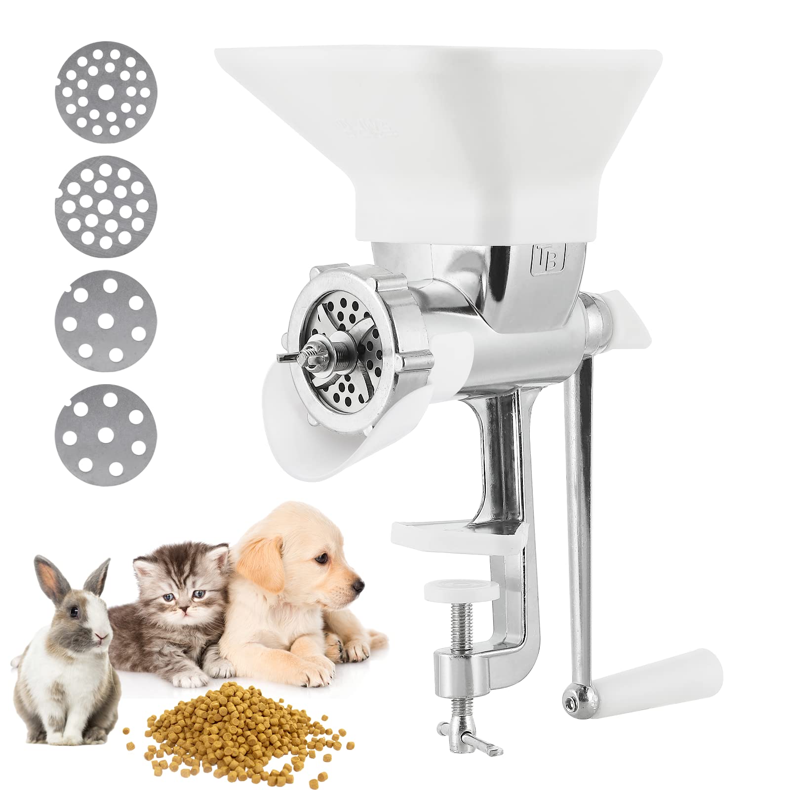 YJINGRUI Pellet Making Machine Granulator Manual Diameter Four Specifications Bird Food Maker Bird Food Fishing Bait Granulator High Durability Funnel
YJINGRUI Pellet Making Machine Granulator Manual Diameter Four Specifications Bird Food Maker Bird Food Fishing Bait Granulator High Durability Funnel