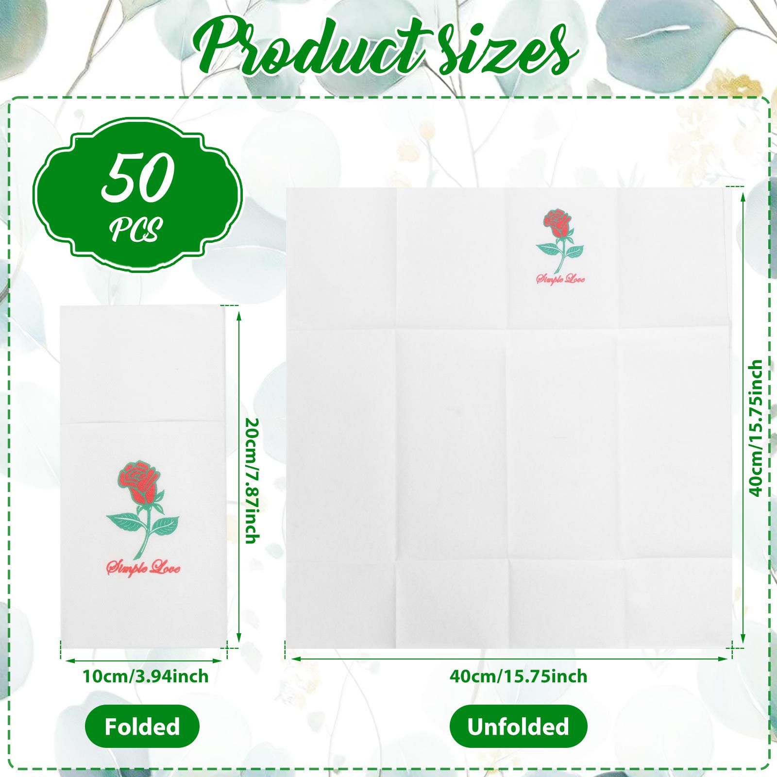 50Pcs Napkins Linen Feel Paper Napkins Wedding Tableware Serviettes Tissues as Cutlery Bag Baby Birthday Dinner Table DecorPaper
50Pcs Napkins Linen Feel Paper Napkins Wedding Tableware Serviettes Tissues as Cutlery Bag Baby Birthday Dinner Table DecorPaper