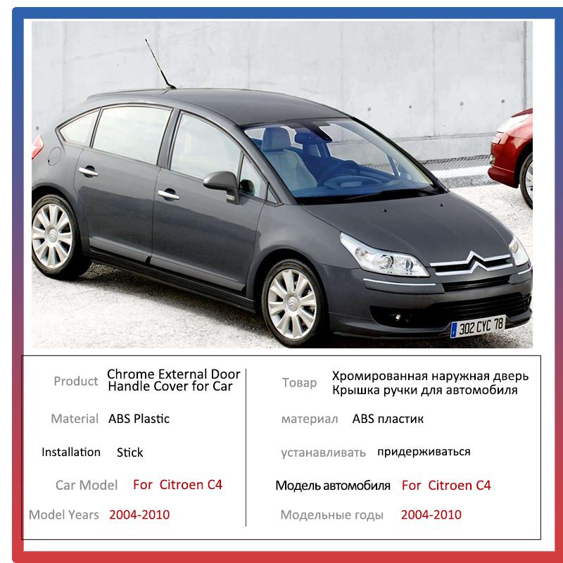 Хромированная накладка на ручки для Citroen C4 MK1 2004 ~ 2010, автомобильные аксессуары, наклейки, автостайлинг, Estate 2005, 2006, 2007, 2008, 2009
Хромированная накладка на ручки для Citroen C4 MK1 2004 ~ 2010, автомобильные аксессуары, наклейки, автостайлинг, Estate 2005, 2006, 2007, 2008, 2009