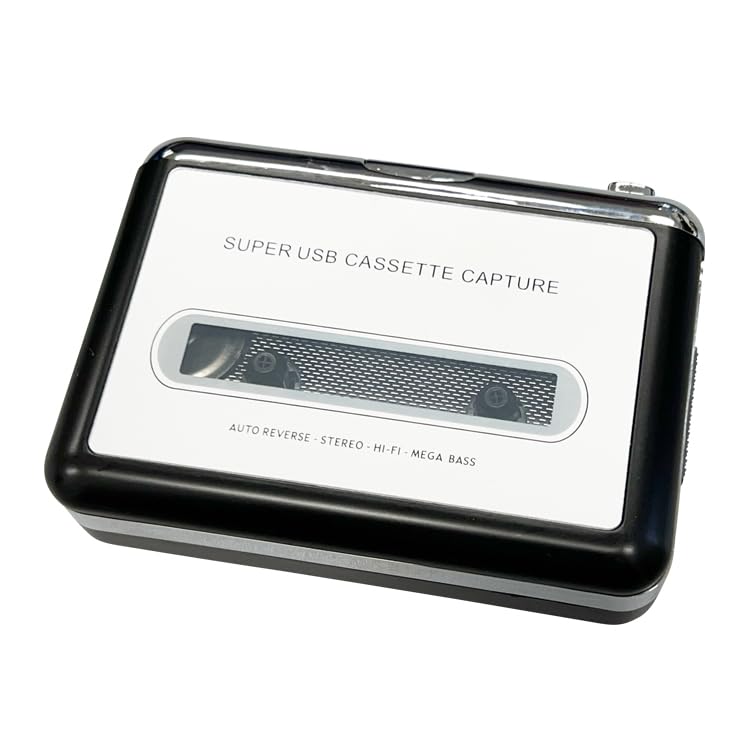 MP3 conversion cassette tape player You can digitize old cassette sound sources with easy operations Can also be used as a regular player FMTUW100
MP3 conversion cassette tape player You can digitize old cassette sound sources with easy operations Can also be used as a regular player FMTUW100