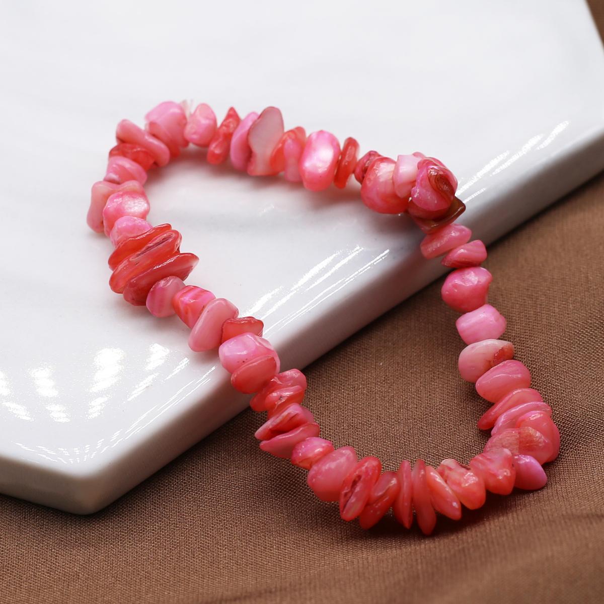 Новый стильный женский браслет из натуральной ракушки, окрашенный гравийный браслет для женщин, цепочка для подарка на день рождения, 18 см 18CM
Новый стильный женский браслет из натуральной ракушки, окрашенный гравийный браслет для женщин, цепочка для подарка на день рождения, 18 см 18CM