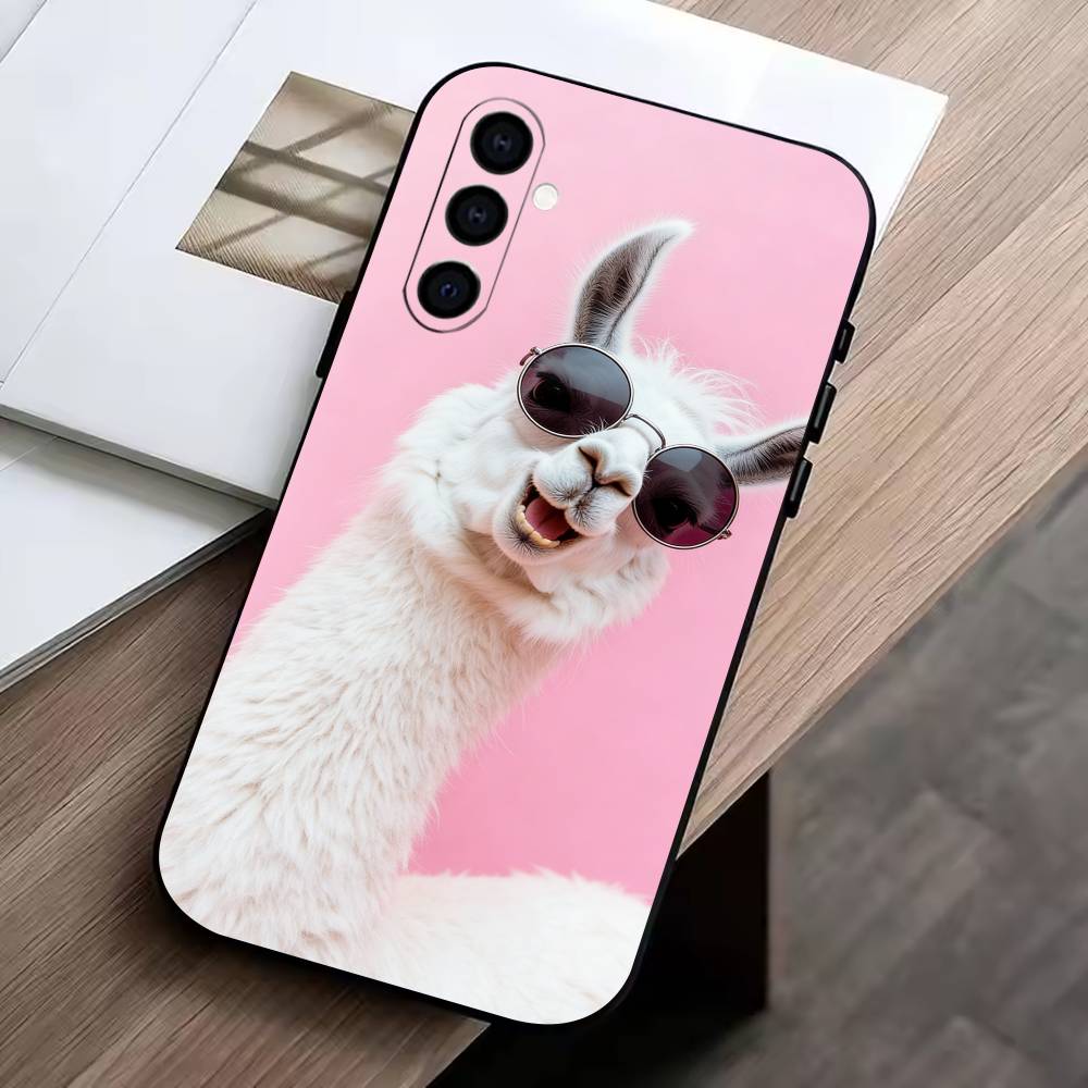 D-Cute Alpaca Phone Case For Samsung Galaxy A73,A72,A71,A70,A53,A52,A51,Soft Silicone Black Cover Samsung a30 a20
D-Cute Alpaca Phone Case For Samsung Galaxy A73,A72,A71,A70,A53,A52,A51,Soft Silicone Black Cover Samsung a30 a20