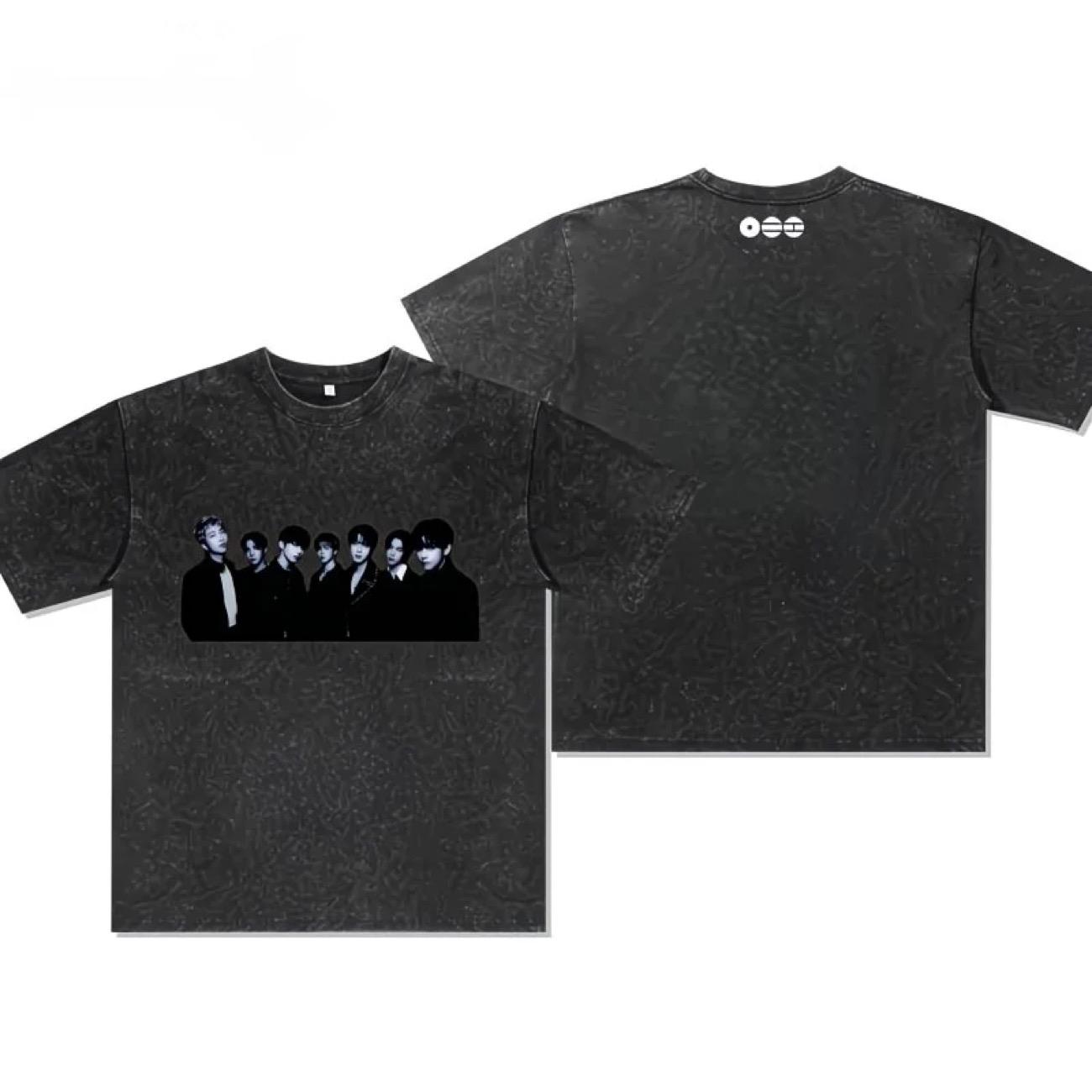 BTS ARIRANG Kpop Футболка Kpop Зірка Футболка Washed black-XXXL чорний
BTS ARIRANG Kpop Футболка Kpop Зірка Футболка Washed black-XXXL чорний