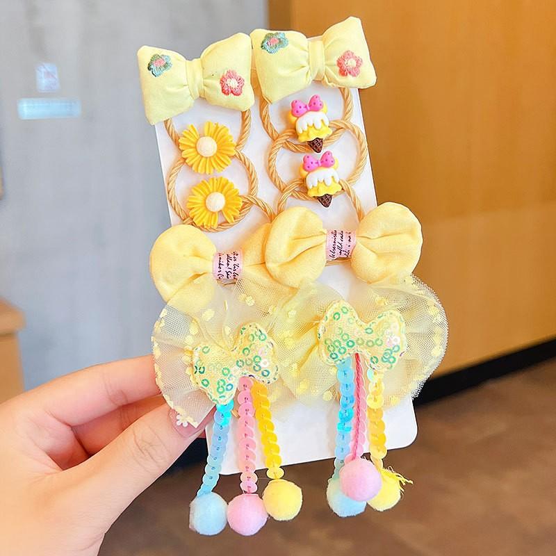 Милый набор резинок для волос с бантиками и цветами Каваий Детские Девочки Эластичные резинки для волос Бантики Аксессуары Резинка для волос Веревка Головной убор about 4.5 cm
Милый набор резинок для волос с бантиками и цветами Каваий Детские Девочки Эластичные резинки для волос Бантики Аксессуары Резинка для волос Веревка Головной убор about 4.5 cm